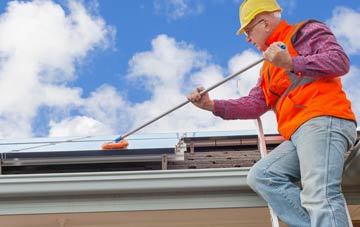 Further Quarter soft wash roof cleaning